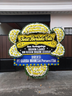 Papan Bunga Duka di Mentangor