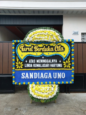 Papan Bunga Duka di Mentangor